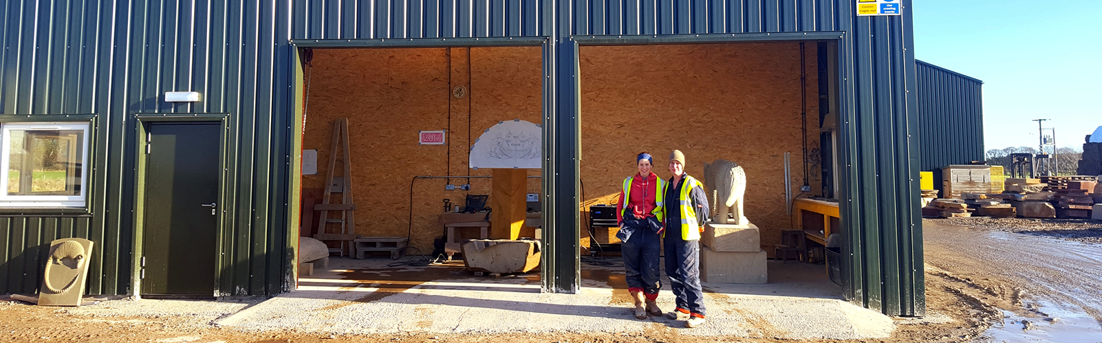 Brand New Shiny Carving Shed!